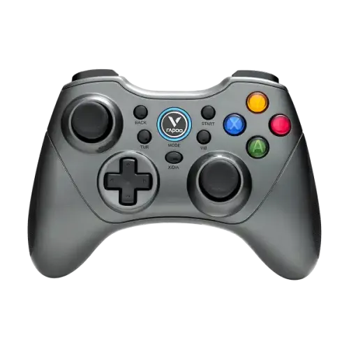 Rapoo VPRO V600S Dual vibration motors Nano USB Receiver Game Pad (Space Grey)
