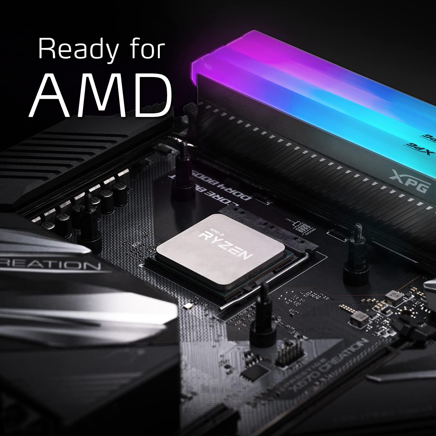 Adata XPG Spectrix D45G 16GB (16GBX1) DDR4 3200MHz RGB RAM – System Palace